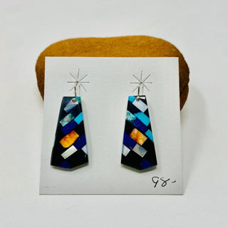 Mosaic Hanging Earrings