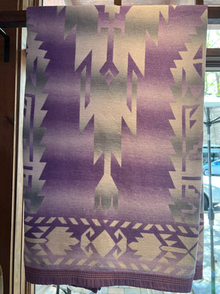 Vintage Beacon Blanket - Purple