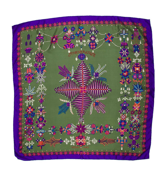 Hermes Scarf Danse Pacifique Twill Carre 90 – Picayune Cellars &  Mercantile