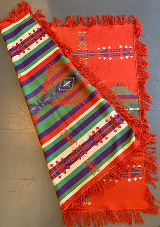 Vintage Oregon City 1920's Indian Trade Blanket (Scorpion Pattern)