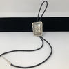 Stamped Sterling Silver Bolo Tie
