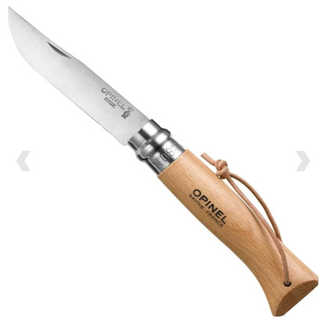 Opinel No. 8 Stainless Steel Blade Pocket Knife