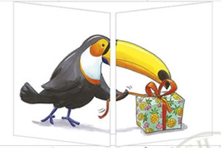 Trifold Card "Toucan Surprise"