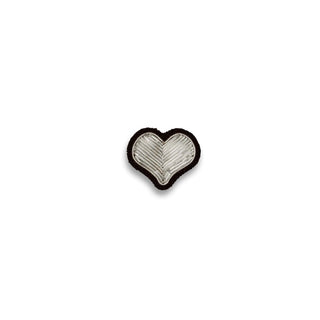 "Heart" Embroidered Brooch