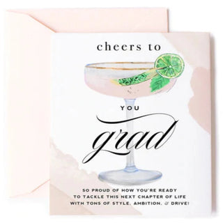 "Cheers to You Grad" Card