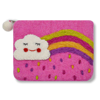 Felted Wool Coin Purse for Kids