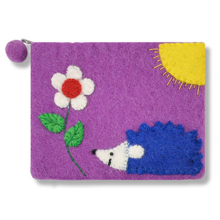 Felted Wool Coin Purse for Kids