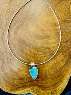 Royston Turquoise Necklace - C. Begay